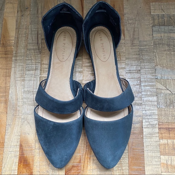Hush Puppies | Grey Kendall Trave Flats - Picture 5 of 11